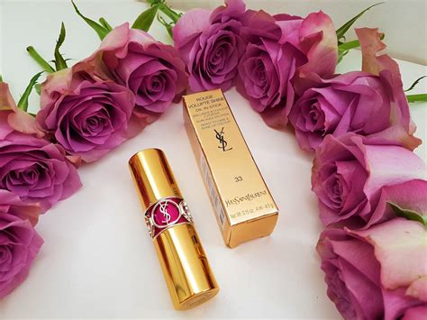 ysl fuchsia intense 33|YSL ROUGE VOLUPTÉ SHINE OIL.